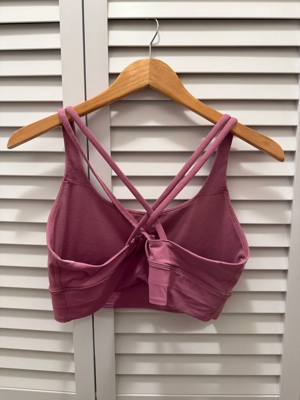 lululemon athletica Mauve Strappy Sports Bra